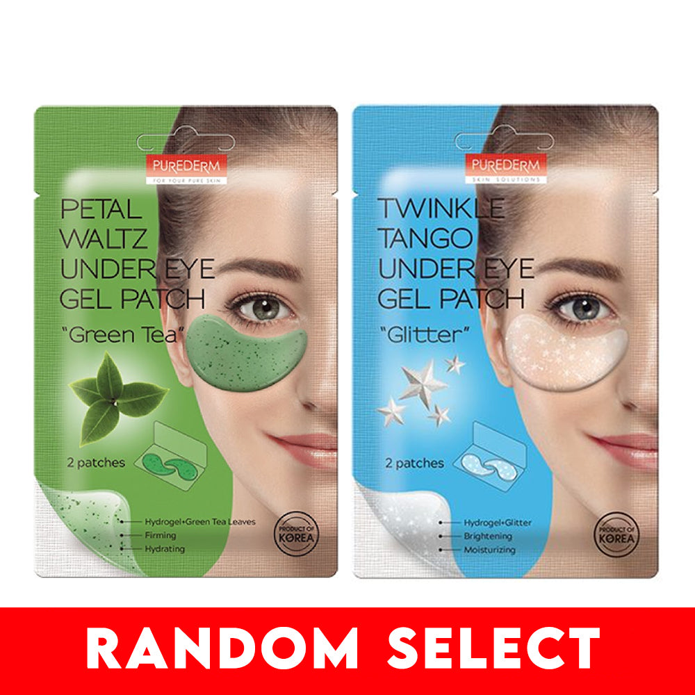 🎁 【Free Gift】Purederm Under Eye Gel Patch  x 1 (Random Select) (100% off)