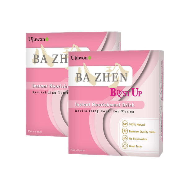 【Bundle of 2】Ujuwon Ba Zhen B.ust Up Instant Nourishment Drink 8s x 2